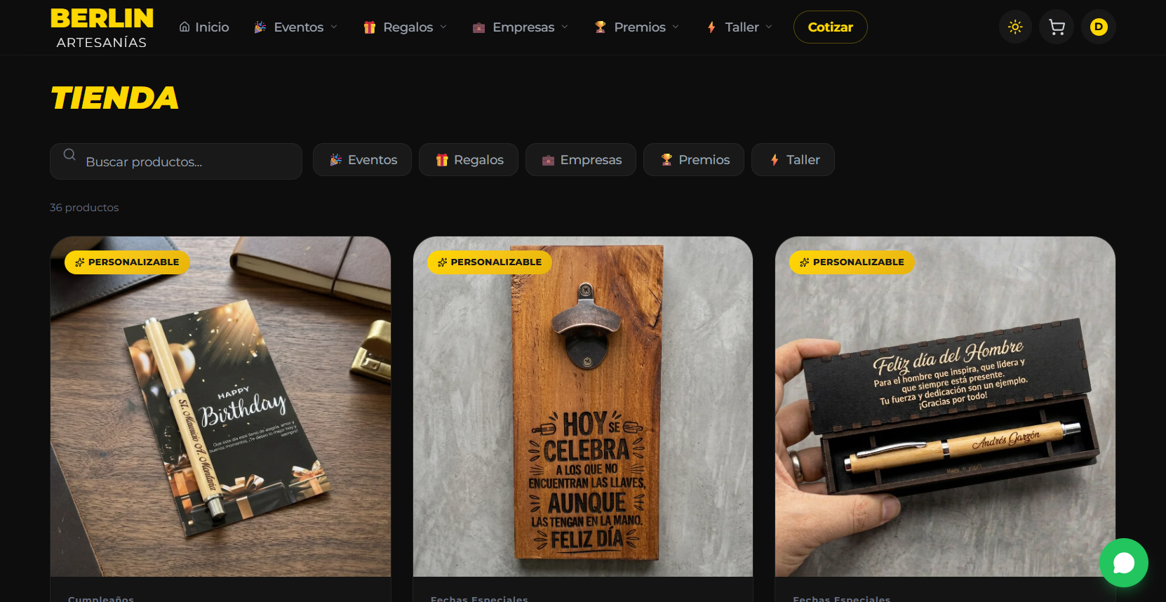 Berlin Artesanias E-commerce